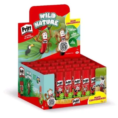 Pritt Espositore Colla Stick da 43 g Trasparente Conf 40 Pz.
