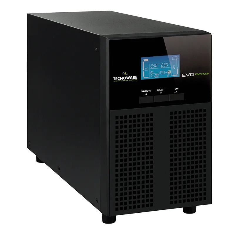 UPS 2400 VA TOWER ONLINE DSP PLUS IEC PF 0,9 TOGETHER ON