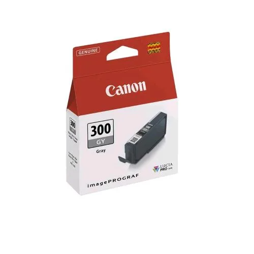 Canon Pfi-300 GY Cartuccia Ink-Jet Grigio