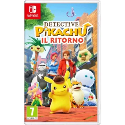 Nintendo Switch Detective Pikachu il Ritorno Edizione Italiana