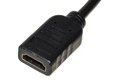 ADATTATORE DP-HDMI M/F BK 1920X1080 CON CAVO 0,15MT