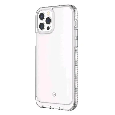 Celly Apple iPHONE Pro Max Cover in Tpu + Policarbonato Antishock Trasparente