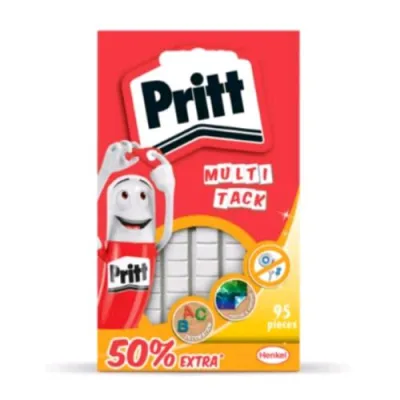 Pritt Multi-Tack Gommini Adesivi Riutilizzbili Bianco Conf 95 Pz.