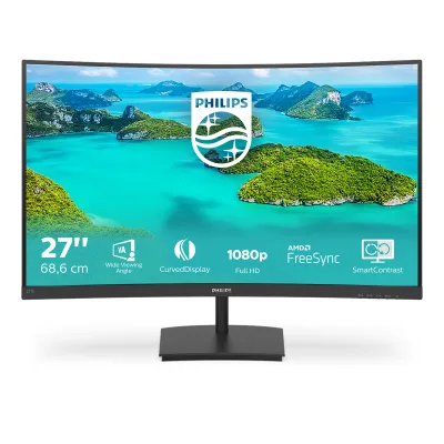 MON 27 LED CURVED 4MS MM VGA HDMI FHD PHILIPS 271E1SCA/00