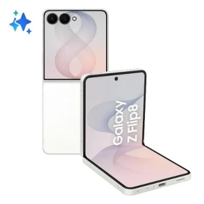Samsung F776 Galaxy Z FLIP8 5G Dual SIM 6.9" Octa Core 256GB RAM 12GB 5G WIND3 Cream