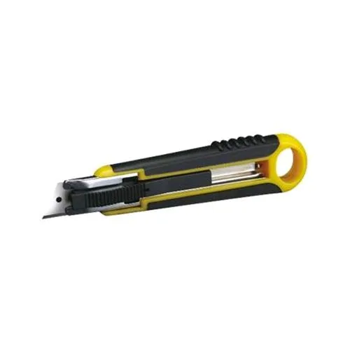 Iternet Artiglio Cutter SX-12-1N con Lama Rientro Automatico Colore Giallo/Nero
