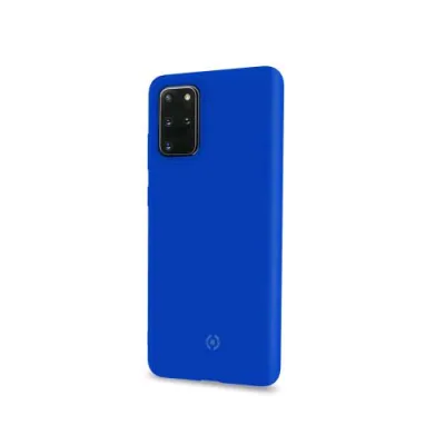 Celly Samsung Galaxy S20+ Cover in Silicone Blu