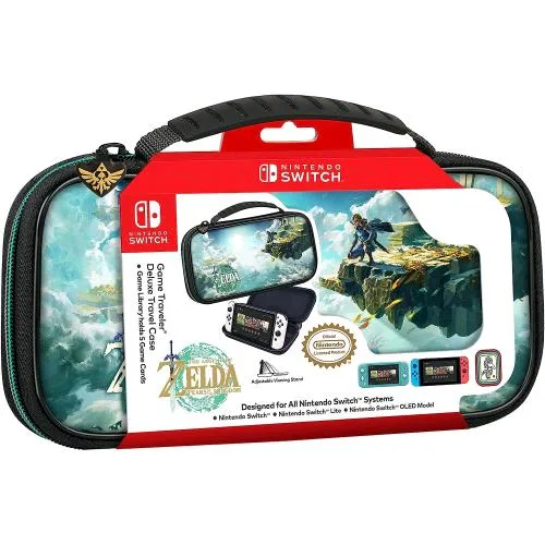 Nintendo Switch Game Traveler Zelda Tears Of The Kingdom Travel Case Custodia Rigida per Trasporto