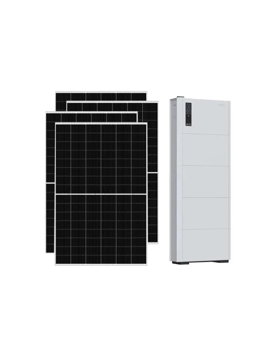 Kit fotovoltaico monofase 6370W inverter SMART EU 6kW accumulo 5.12kWh Weco 5k0