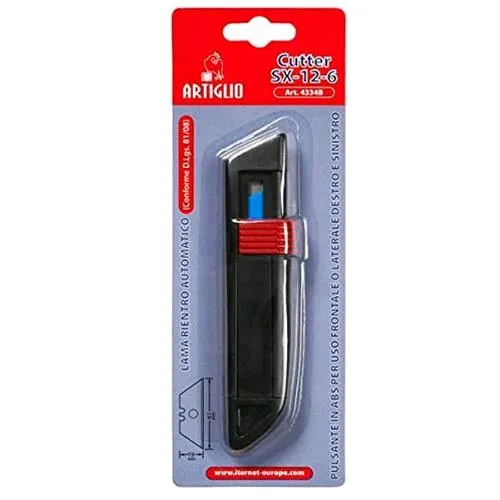 Artiglio Cutter SX-12-6 Lama Trapezoidale Rientro Automatico