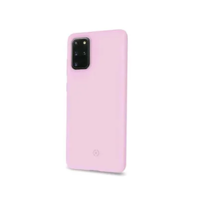 Celly Samsung Galaxy S20+ Cover in Silicone Rosa