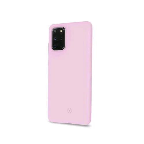 Celly Samsung Galaxy S20+ Cover in Silicone Rosa