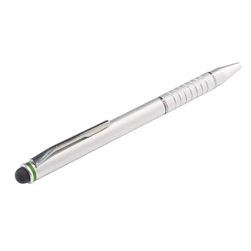 Leitz Penna Stylus Capacitiva 2 in 1 per Dispositivi Touch Screen Argento