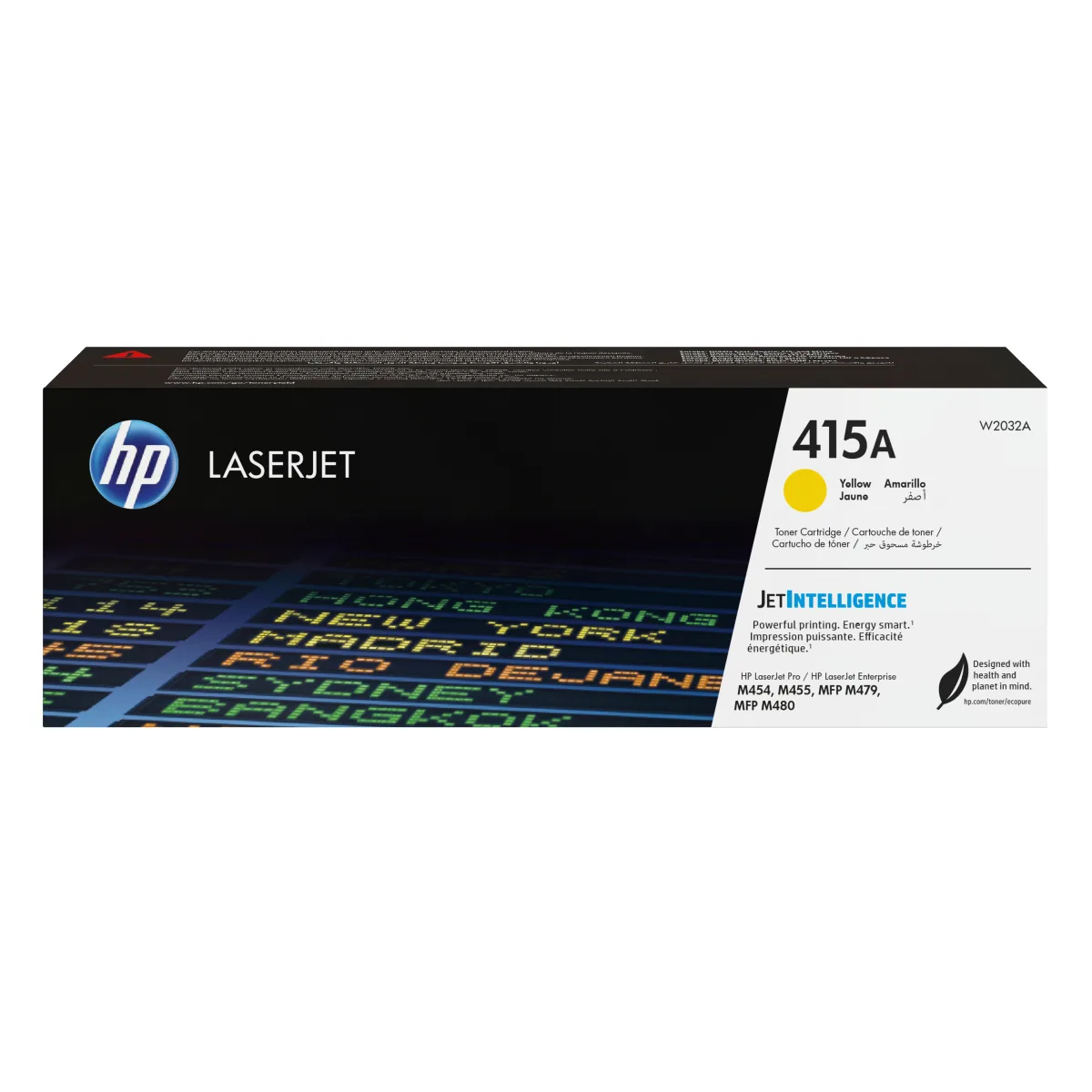 TONER HP 415A W2032A COLOR Y L/J PRO M454DN 2100 PAG