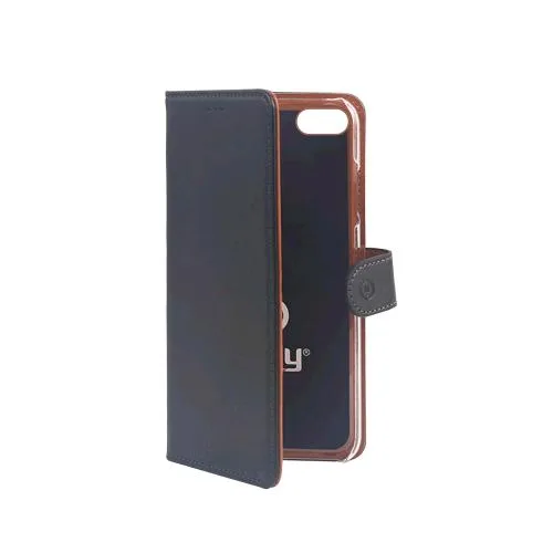 Celly Apple iPHONE Se 2ND Gen/8/7/6S/6 Wally Case Custodia a Portafoglio Black