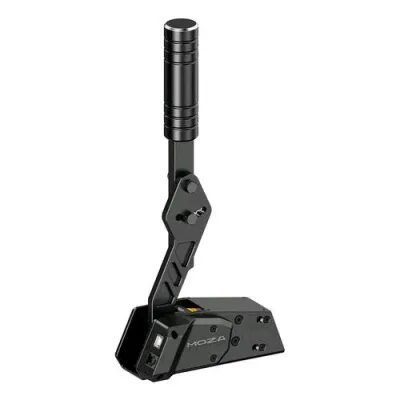 Moza Racing HBP Handbrake Leva Freno a Mano, Sensore di Posizione Ad Alta Precisione a 16 Bit, Doppia Modalita' e Multi-Angolo Regolabile