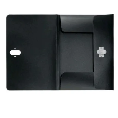 Leitz Recycle Cartellina a 3 Lembi in PP 320X235 mm Dorso 11 mm Nero Conf 10 Pz.