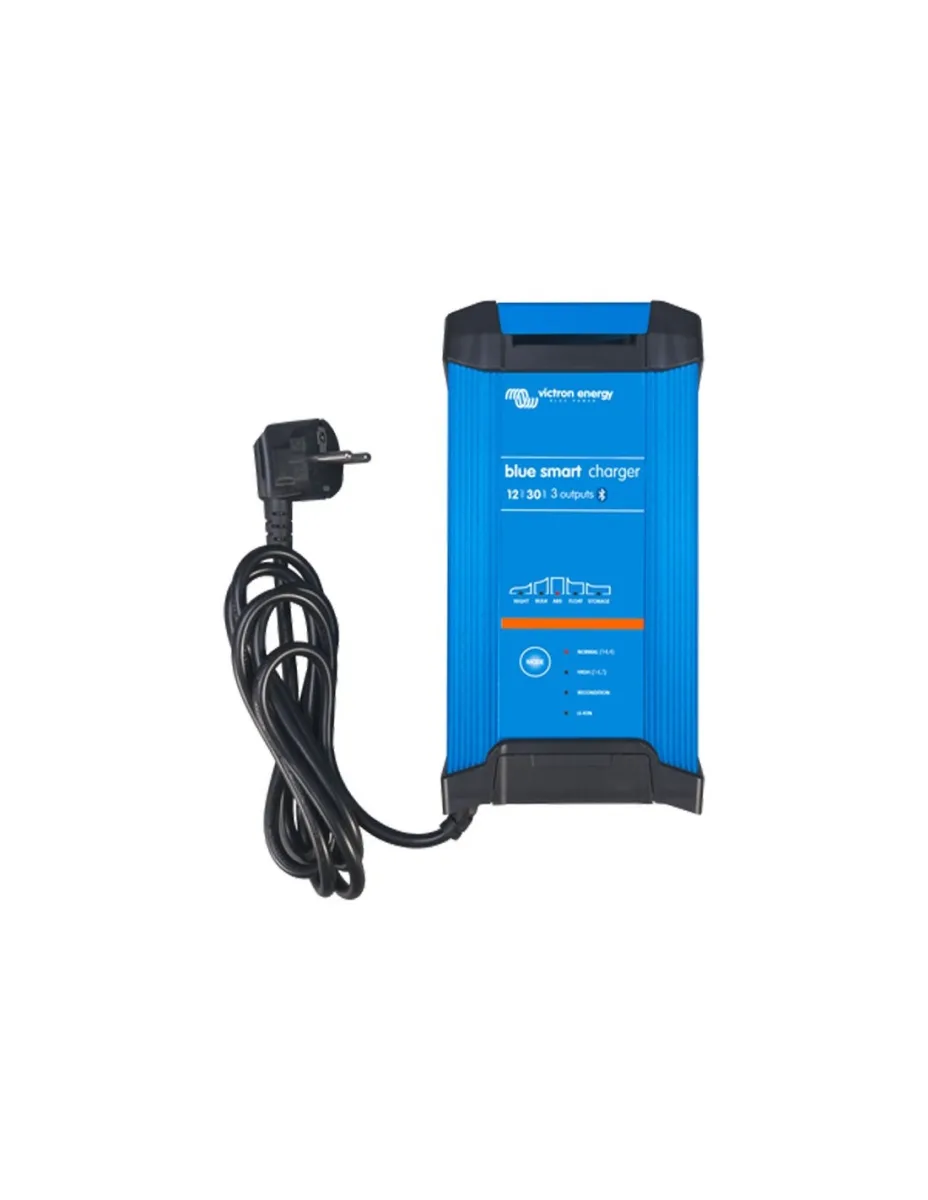 Caricabatterie 30A 12V Blue Smart IP22 Victron Energy 12/30 bluetooth 3 schuko - BPC123048002