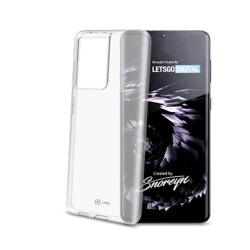 Celly Samsung Galaxy S21 Ultra 5G Cover in Tpu Trasparente
