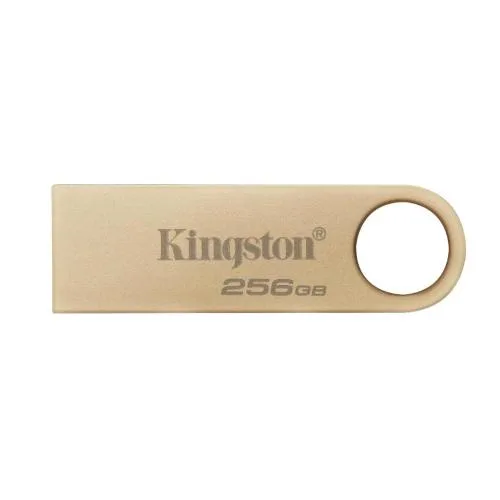 Kingston Datatraveler SE9 G3 256GB Chiavetta USB-A 3.2 Gen 1 Lettura 220 MB/S Scrittura 100 MB/S in Metallo Gold