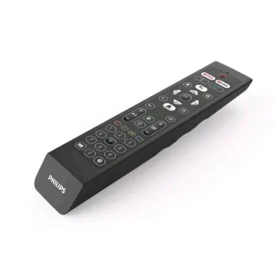Philips 22AV2226A/00 Premium Telecomando Igienico RF Wireless TV Pulsanti Google Assistant Pulsante You Tube Netflix Nero
