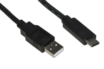 LINK Cavo da USB-A 2.0 A USB-C Maschio/Maschio 1.8 m Nero