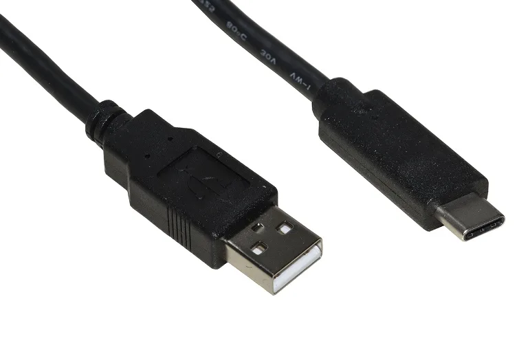 LINK Cavo da USB-A 2.0 A USB-C Maschio/Maschio 1.8 m Nero