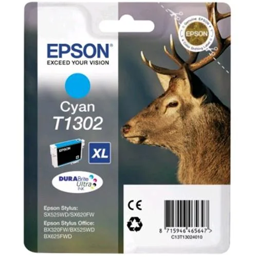 Epson T1302 XL Cartuccia Inkjet Ciano