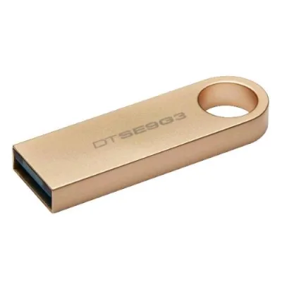 Kingston Datatraveler SE9 G3 512GB Chiavetta USB-A 3.2 Gen 1 Lettura 220 MB/S Scrittura 100 MB/S in Metallo Gold