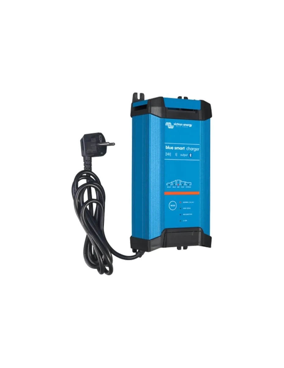 Caricabatterie 16A 24V Blue Smart IP22 Victron Energy 24/16 bluetooth 3 schuko - BPC241648002