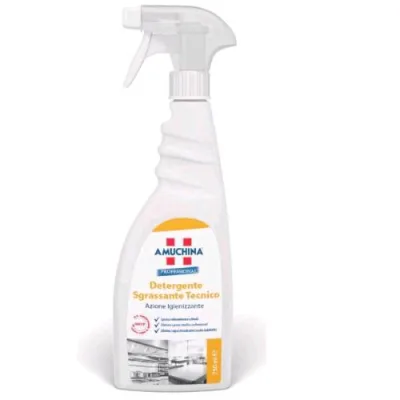 Pulizia Ufficio Amuchina Trigger Sgrassante Tecnico Spray Flacone da 750 ml Conf 12 Pz.