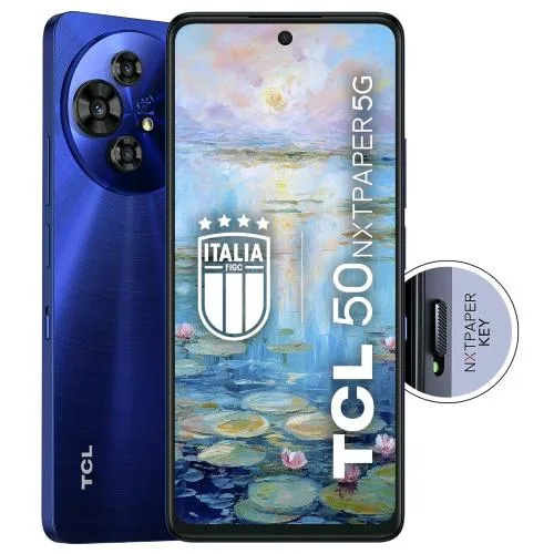 TCL 50 Nxtpaper 5G Dual SIM 6.78" Octa Core 256GB RAM 8GB 5G Italia Midnight Blue