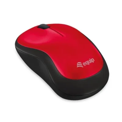 Conceptronic Equipe Comfort Mouse Ottico Wireless 1200 DPI Red/Black
