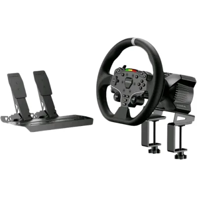 Moza Racing R3 Wheel & Pedals Bundle Kit Volante + Pedaliera per PC