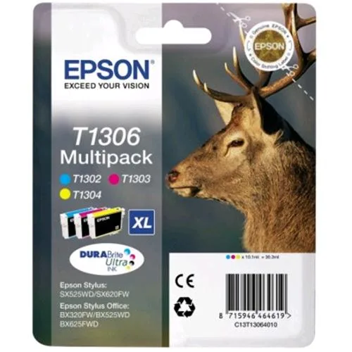 Epson T1306 XL Multipack Cartucce Durabrite Ultra Ink