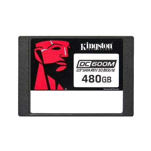 Kingston DC600M SSD Interno 480 GB GB 2.5" SATA III 3D TLC Nand 6GB/S 256 Bit