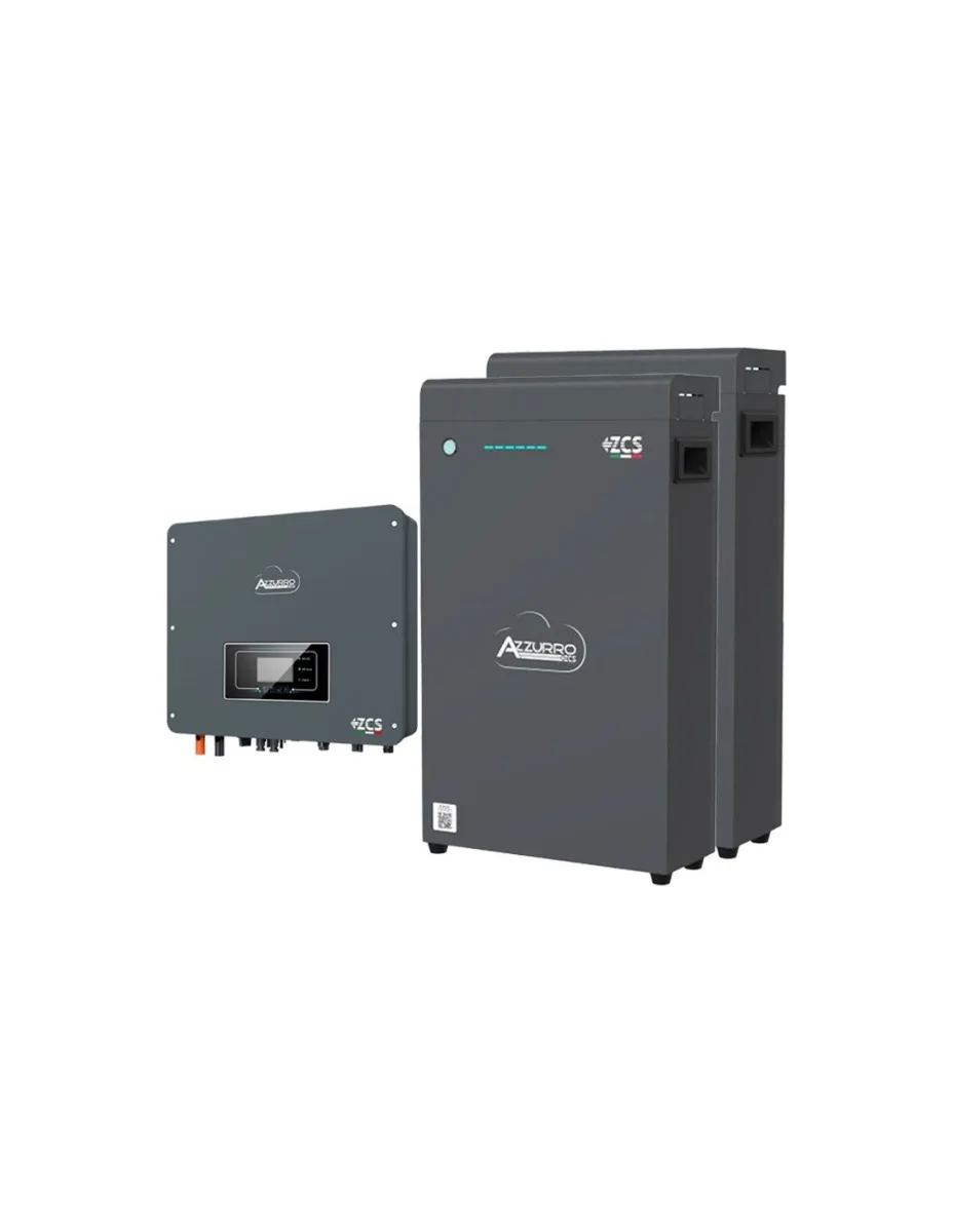 Sistema di accumulo monofase inverter 4kW Zucchetti batteria al litio LV ZSX5000 S 10.2kWh