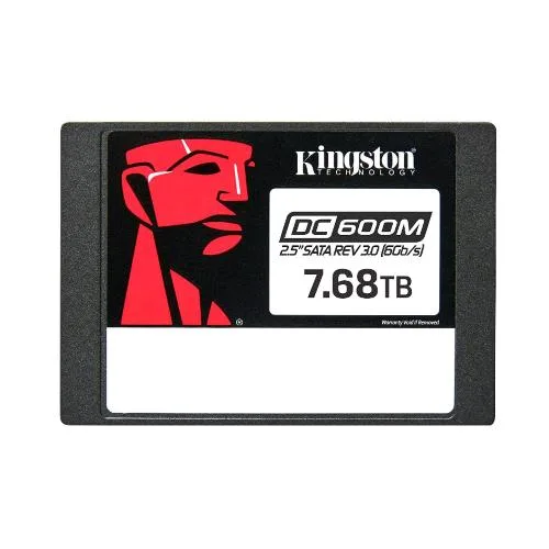 Kingston DC600M SSD Interno 7680 GB GB 2.5" SATA III 3D TLC Nand 6GB/S 256 Bit