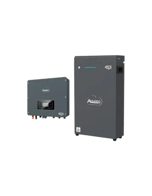 Sistema di accumulo monofase inverter 4.6kW Zucchetti batteria al litio 5.1kWh LV ZSX5000 S