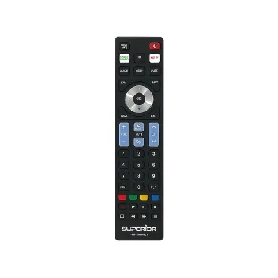 Superior Electronics Superior READY5 Smart Telecomando Universale Compatibile con Tutti I TV e Smart TV delle Marche LG, Samsung, Sony, Philips e Panasonic Pronto All'uso Non Richiede Programmazione