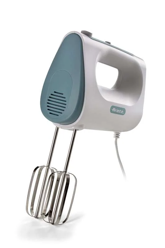 Ariete 1545 Breakfast Sbattitore 450 W 5 Velocita' Funzione Turbo 2 Fruste Bianco-Verde