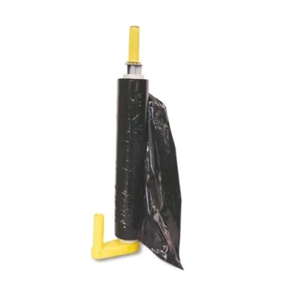 CWR Film Estensibile in Bobine da 50cm x 300m Nero Conf 6 Pz.