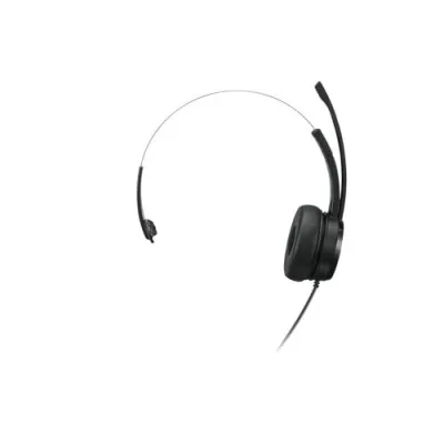 Lenovo 100 Cuffie con Microfono USB-A On-Ear Nero