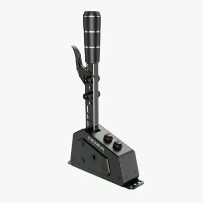 Moza Racing SGP Sequential Shifter Leva Cambio Sequenziale in Lega di Alluminio di Qualita' Aerospaziale e Acciaio Ad Alta Resistenza con Due Pulsanti Funzione