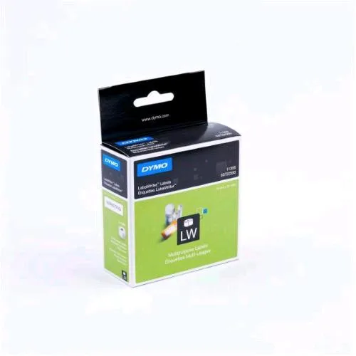 Dymo Label Writer Conf 500 Etichette Adesive 19X51 mm Bianco