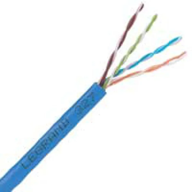 BOBINA RETE UTP CAT6 LSZH DCA 305MT LEGRAND BLU AWG23