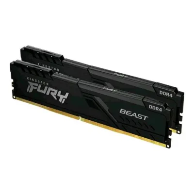 Kingston Fury Beast Black 64GB 2 x 32GB DDR4 3.200MHz CL16 Dimm