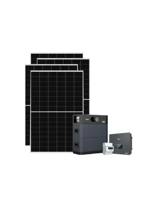 Kit fotovoltaico trifase 10010W inverter 10kW batteria al litio 10.24kWh HV SMART 5K Zucchetti