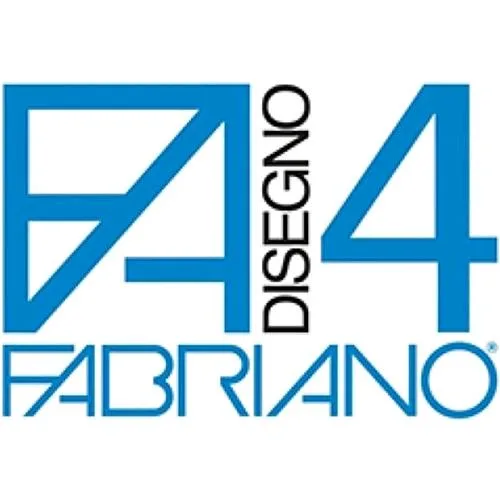 Fabriano F4 Album da Disegno CM 50X70 200 g Ruvido 25 Fogli Col. Bianco
