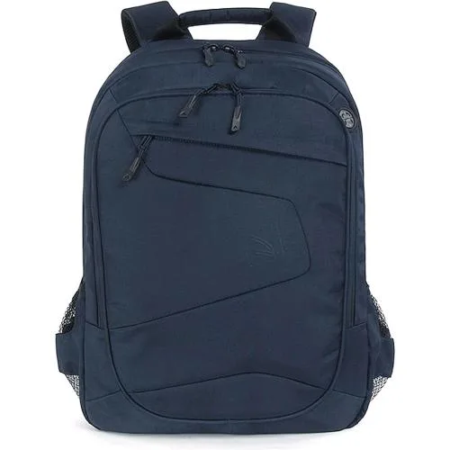 Tucano BLABK15-B Zaino per Notebook fino a 16" Tasca Esterna con Zip Tasca Interna Imbotita per Notebook con una Fascia per Trolley Blu